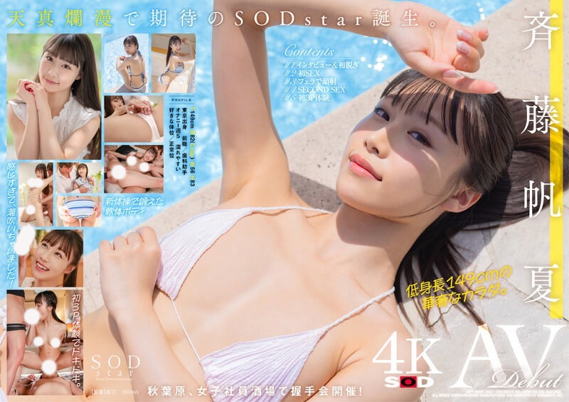 齐藤帆夏(斉藤帆夏)出道作品番号及封面，齐藤帆夏个人简介-图片2