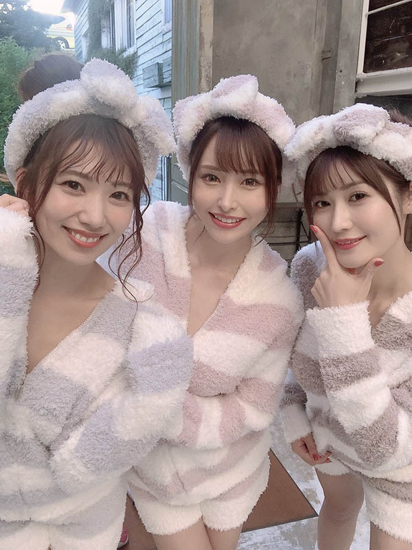 希岛あいり(希岛爱里)、山岸逢花、星奈あい(星奈爱)共演作品PRED-367介绍及封面预览-图片6